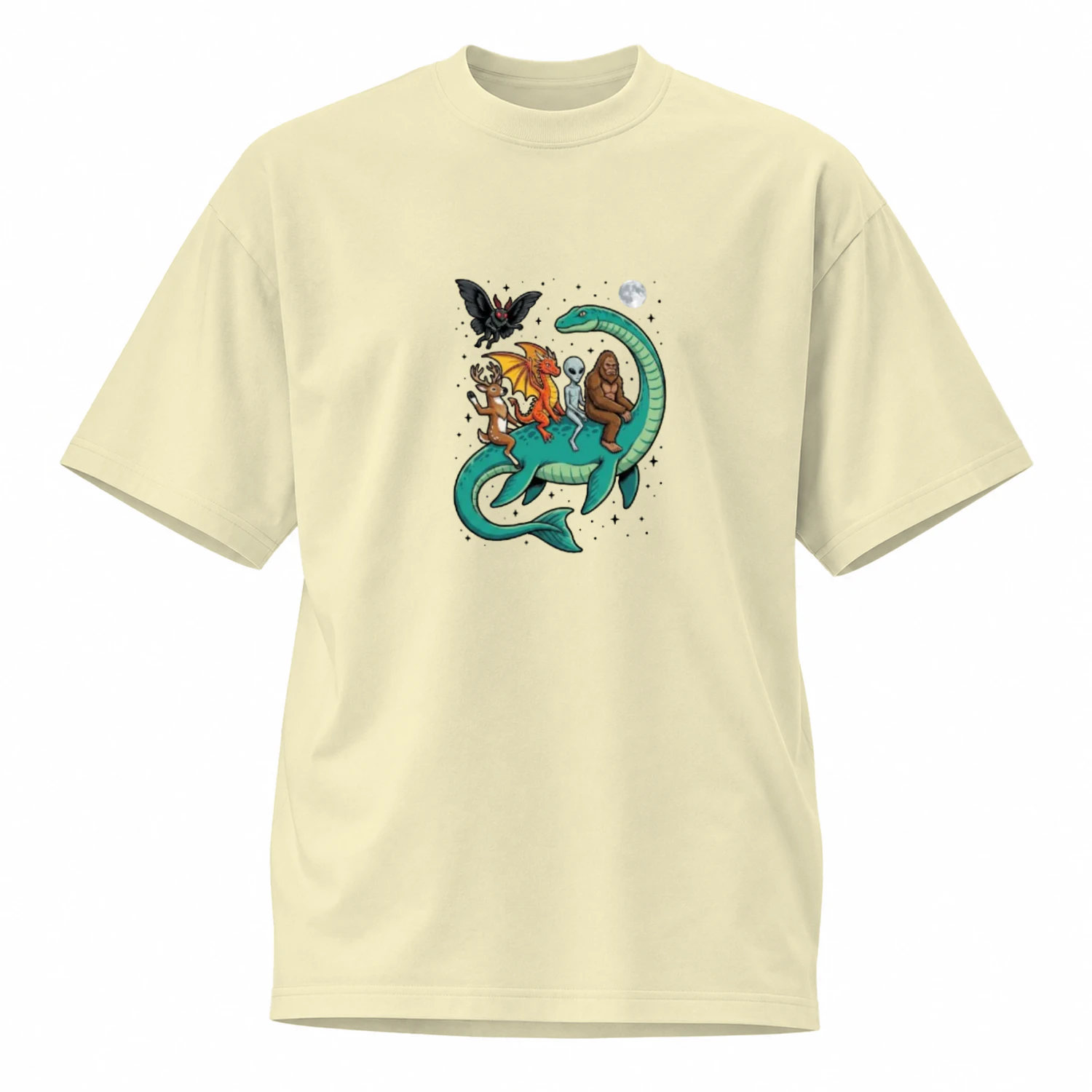 Cryptid Squad Vintage Graphic T-Shirt