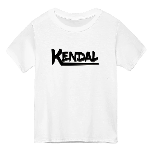 Kendal Merch - Logo Ufficiale Nero con Ombra Profonda