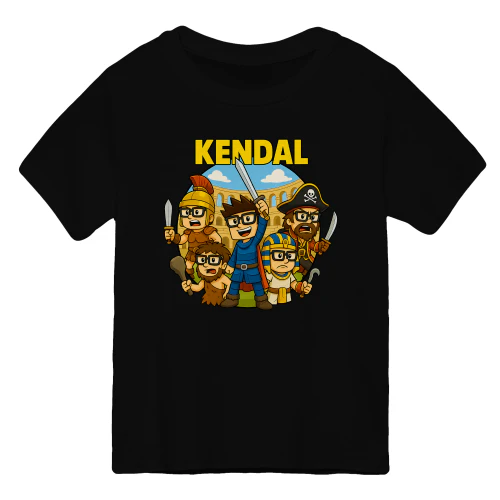 Kendal Merch - Avventura nel Vortice Temporale con gli Amici