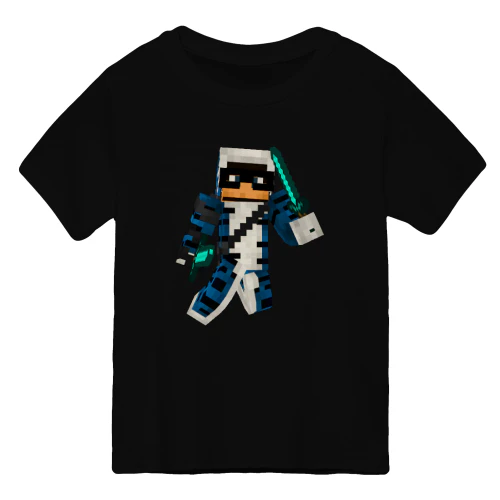Kendal Merch - Salto d'Azione con Spada Verde Skin Minecraft
