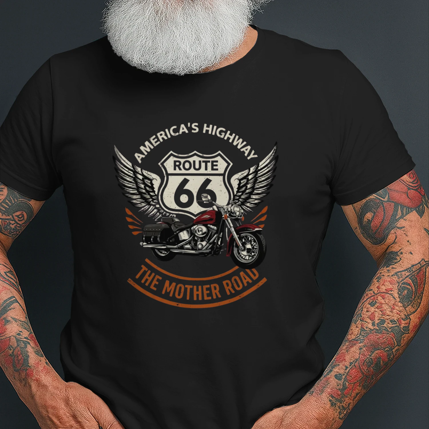 Route 66 America's Highway Biker