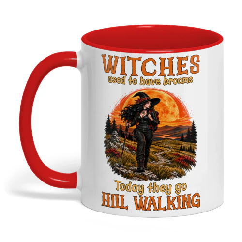 EN0169 - Witches used to have brooms Today they go hill walking