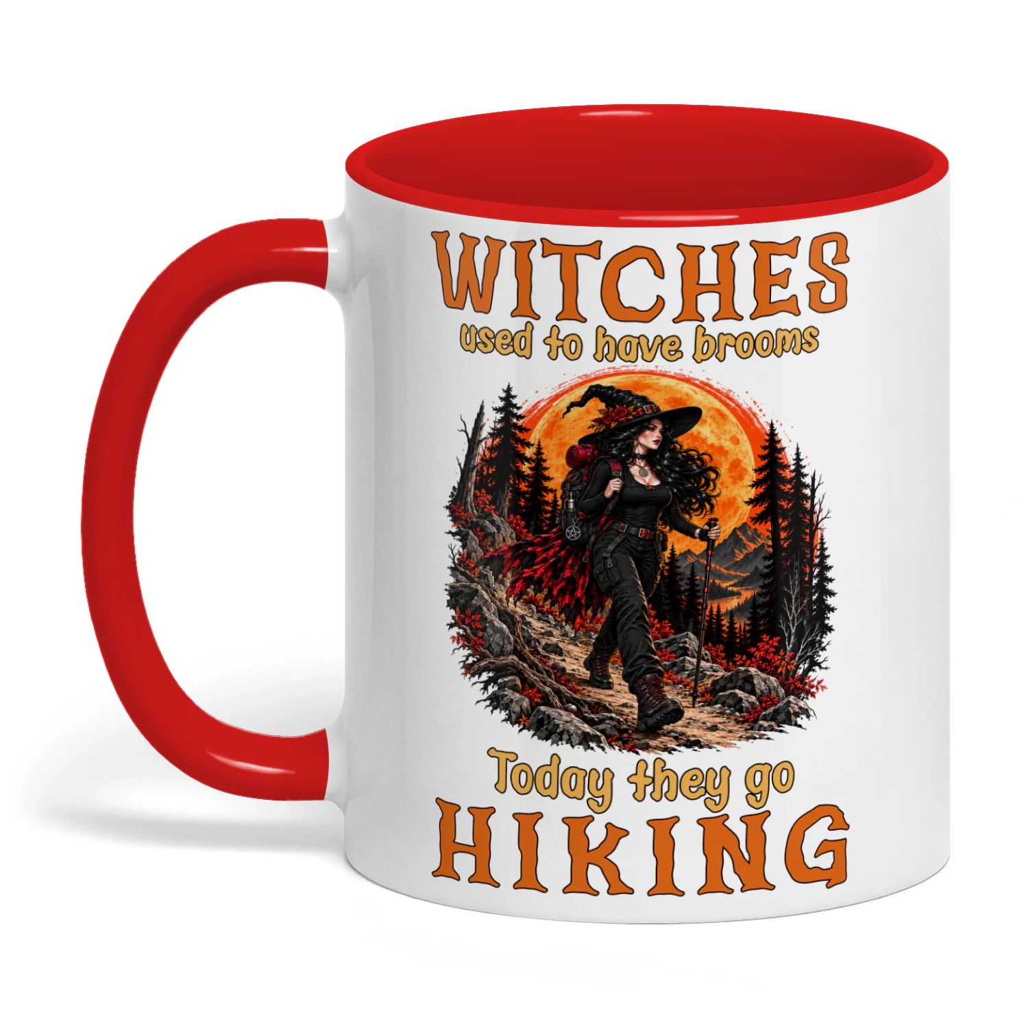 EN0168 - Witches used to have brooms Today they go hiking