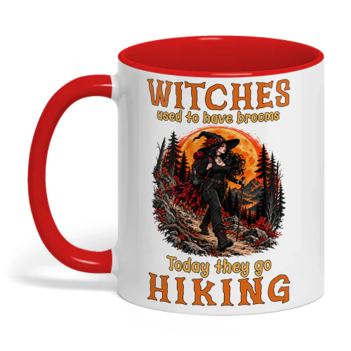 EN0168 - Witches used to have brooms Today they go hiking