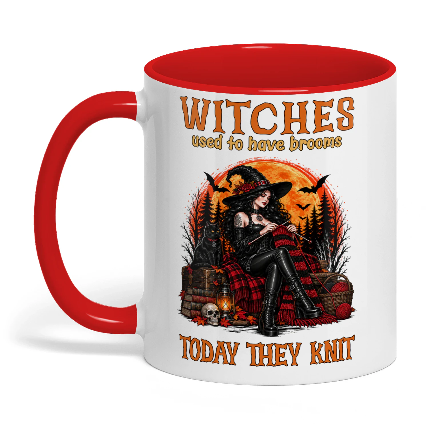 EN0188 - Witches used to have brooms Today they knit