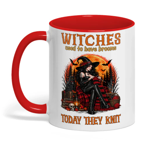 EN0188 - Witches used to have brooms Today they knit