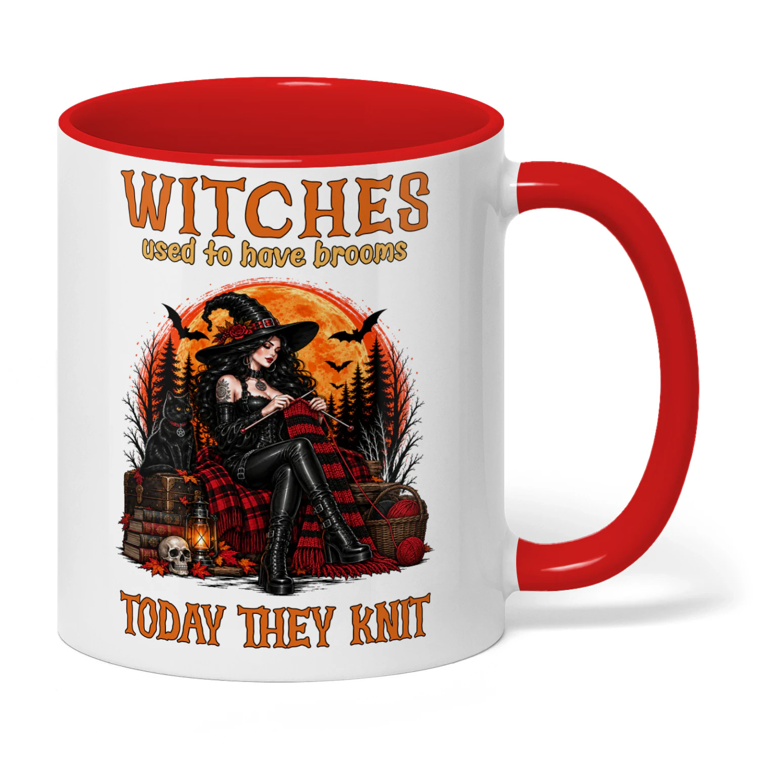 EN0188 - Witches used to have brooms Today they knit