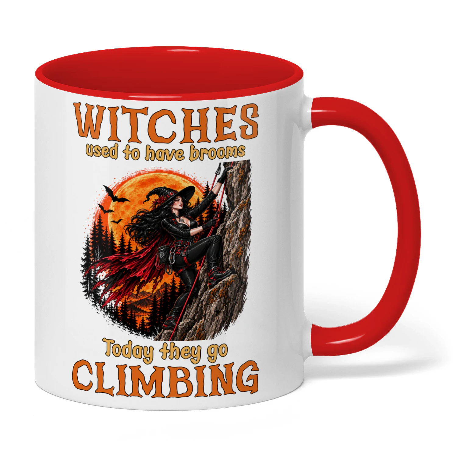 EN0170 - Witches used to have brooms Today they go climbing