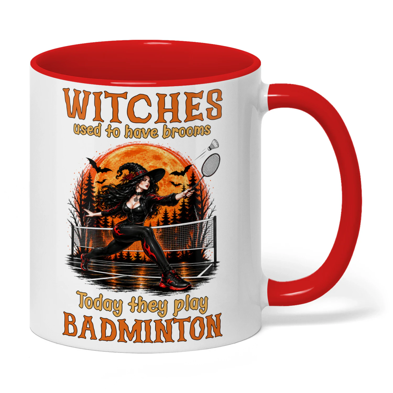 EN0180 - Witches used to have brooms Today they play badminton
