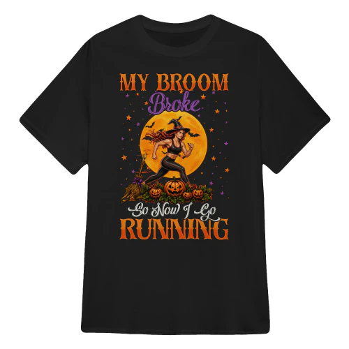 EN0106 - My Broom Broke So Now I Go Running