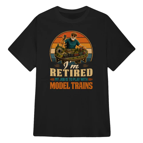 EN0038 - I'm retired my job is to play with model trains