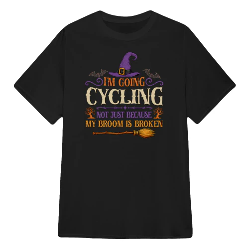 EN0134 - I'm Going Cycling Not Just Because My Broom Is Broken