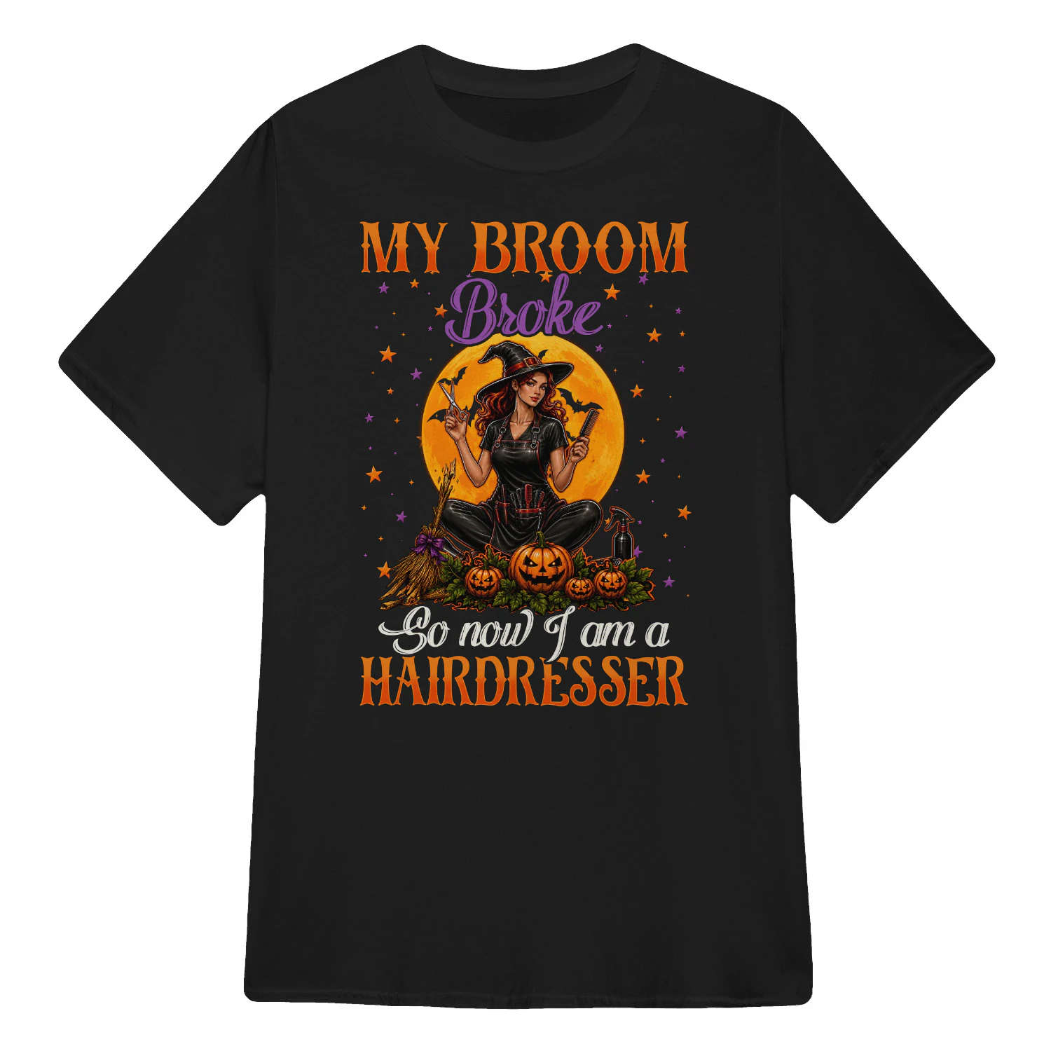 EN0113 - My Broom Broke So Now I am a hairdresser