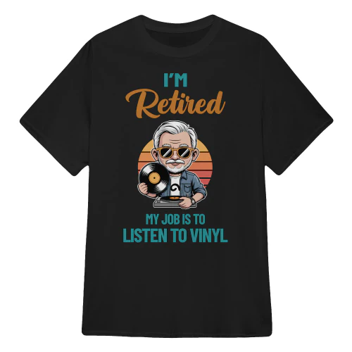 EN0012 - I'm retired my job is to listen to vinyl