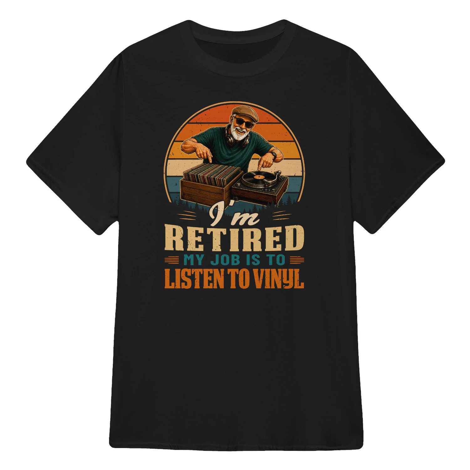 EN0037 - I'm retired my job is to listen to vinyl