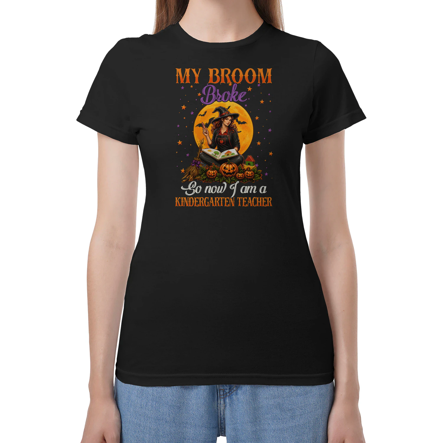 EN0111 - My Broom Broke So Now I am a kindergarten teacher