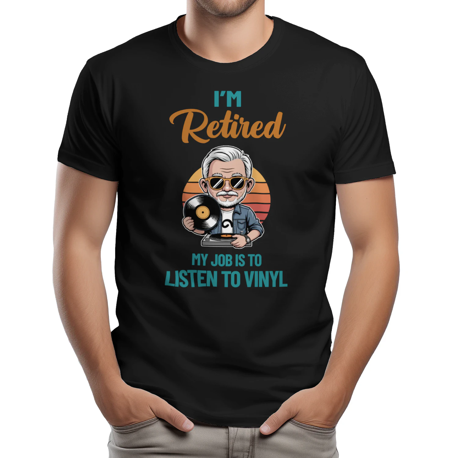 EN0012 - I'm retired my job is to listen to vinyl