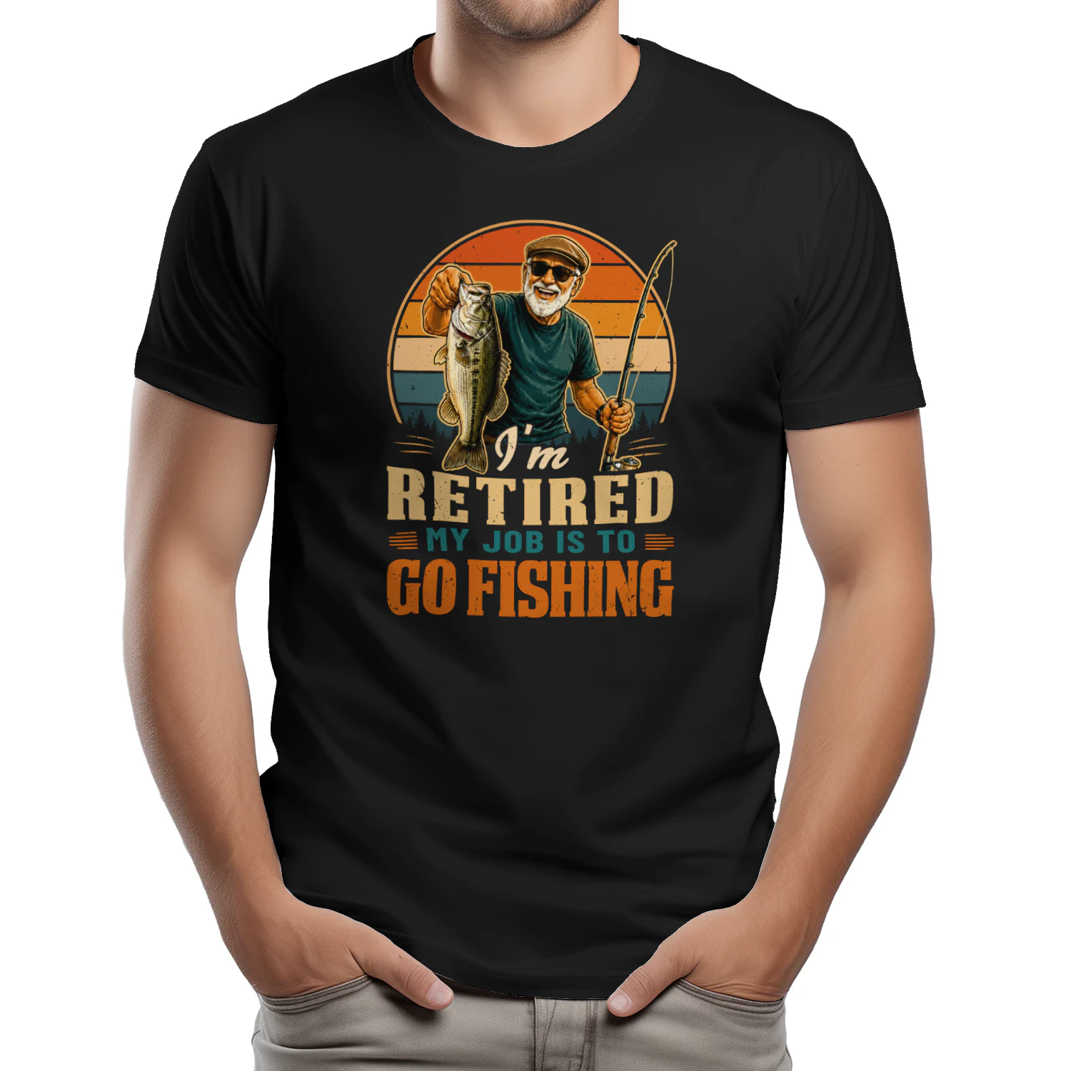 EN0035 - I'm retired my job is to go fishing