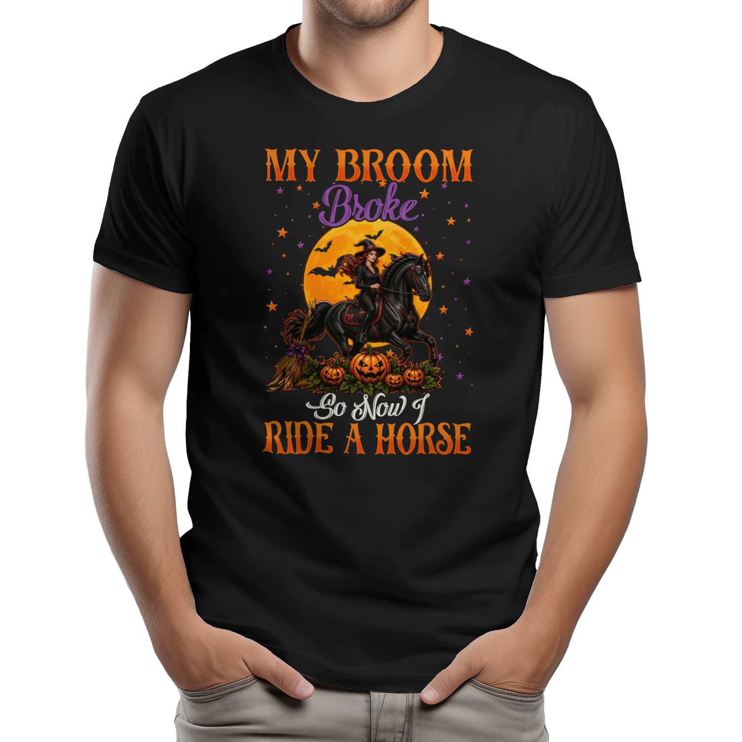EN0103 - My Broom Broke So Now I Ride A Horse