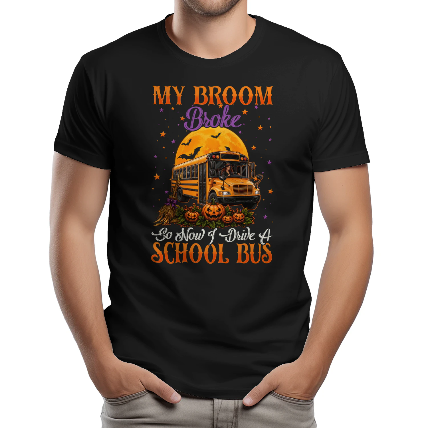 EN0104 - My Broom Broke So Now I Drive A School Bus
