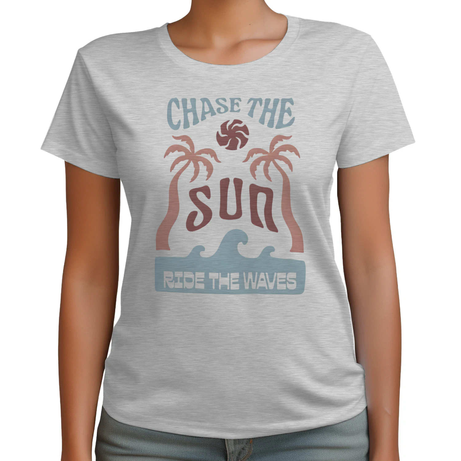 Chase The Sun Unisex Cotton T-shirt
