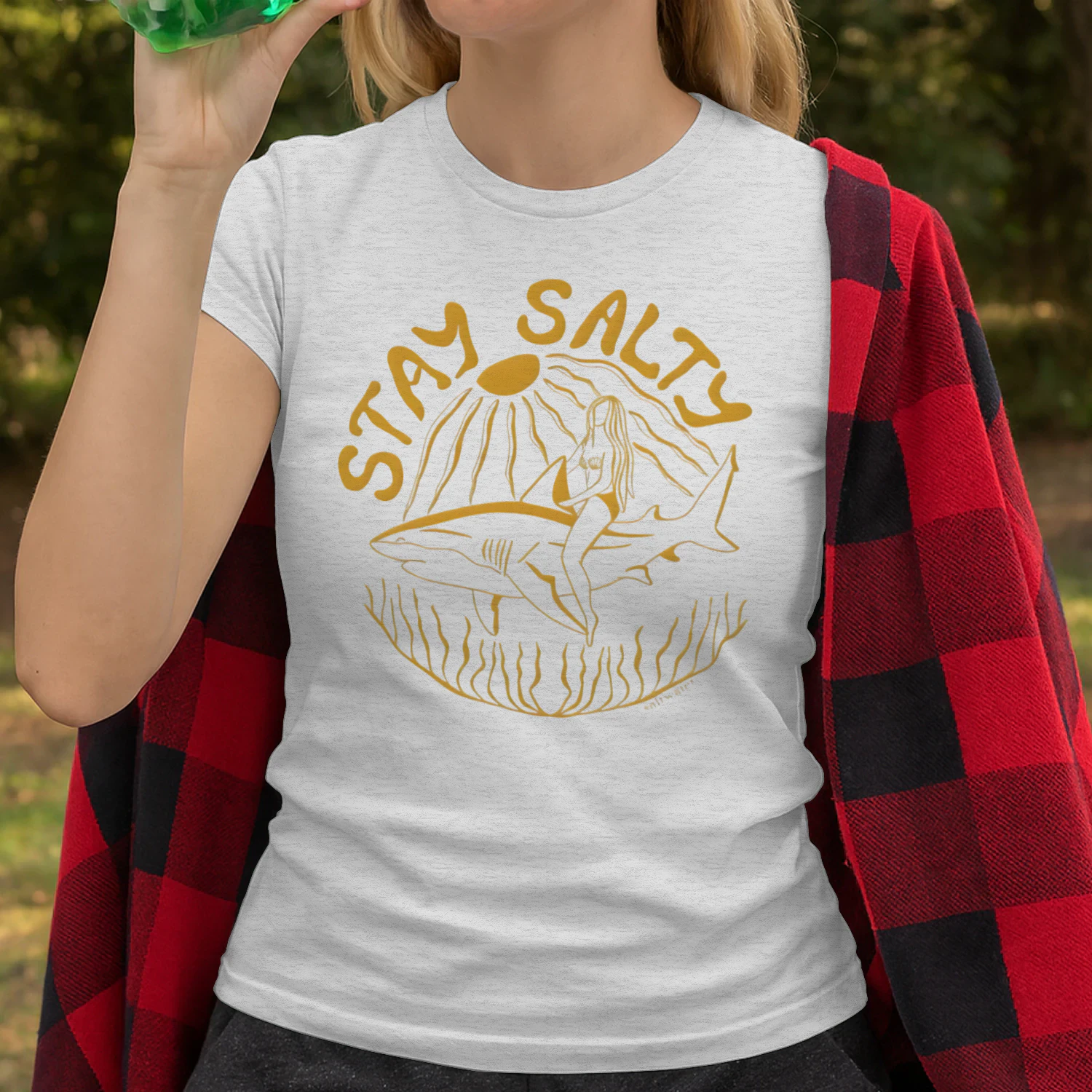 Stay Salty Vintage Surf Unisex Cotton T-shirt