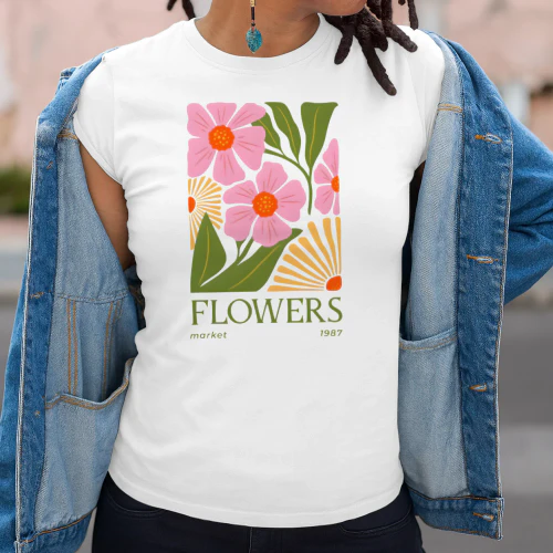 Vintage Flower Market Tee