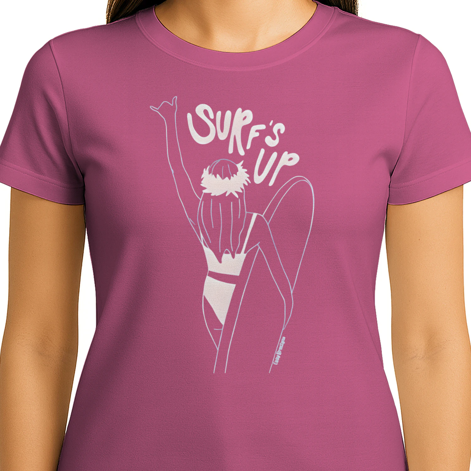 Surf's Up Unisex Cotton T-shirt