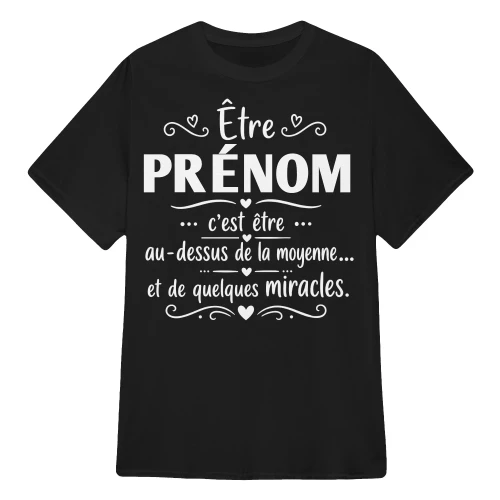 c’est être au-dessus de la moyenne…     et de quelques miracles.