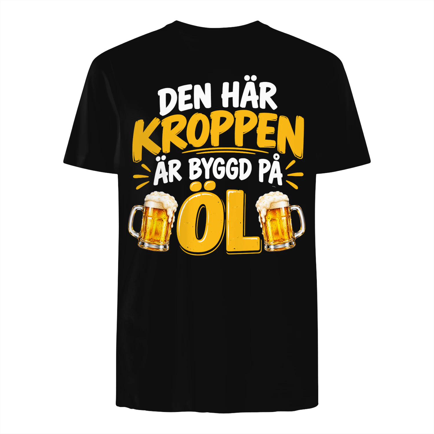 DEN HÄR KROPPEN ÄR BYGGD PÅ ÖL