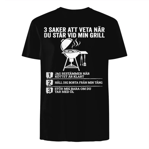 3 SAKER ATT VETA - BBQ