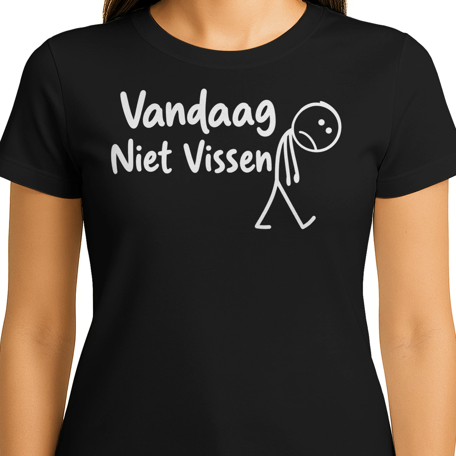 Vandaag Niet Vissen Shirt – Grappig Cadeau voor Vissers, Visser Cadeau, Hengelen Humor, Vissen Liefhebber