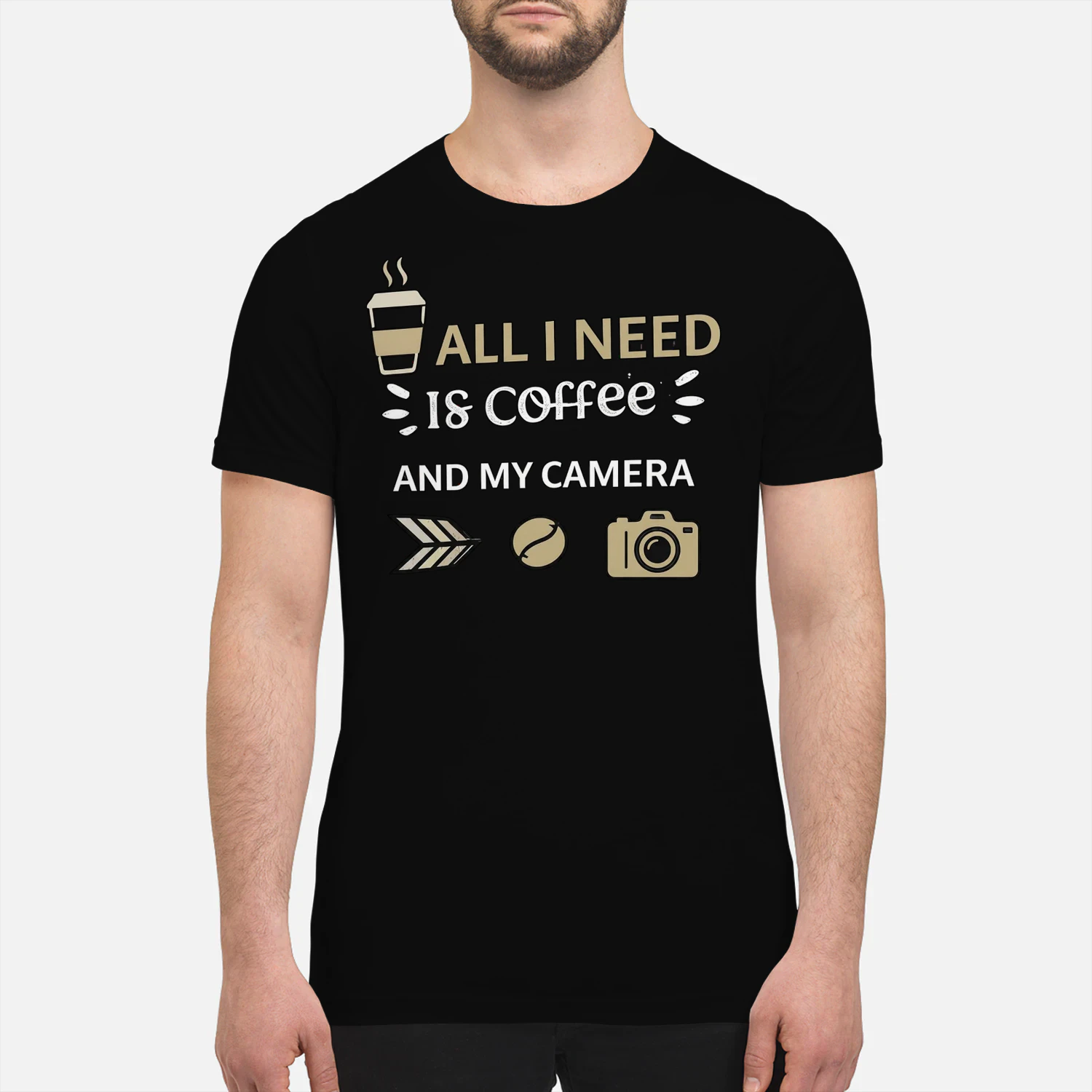 All I Need Is Coffee And My Camera – Photographer T-Shirt