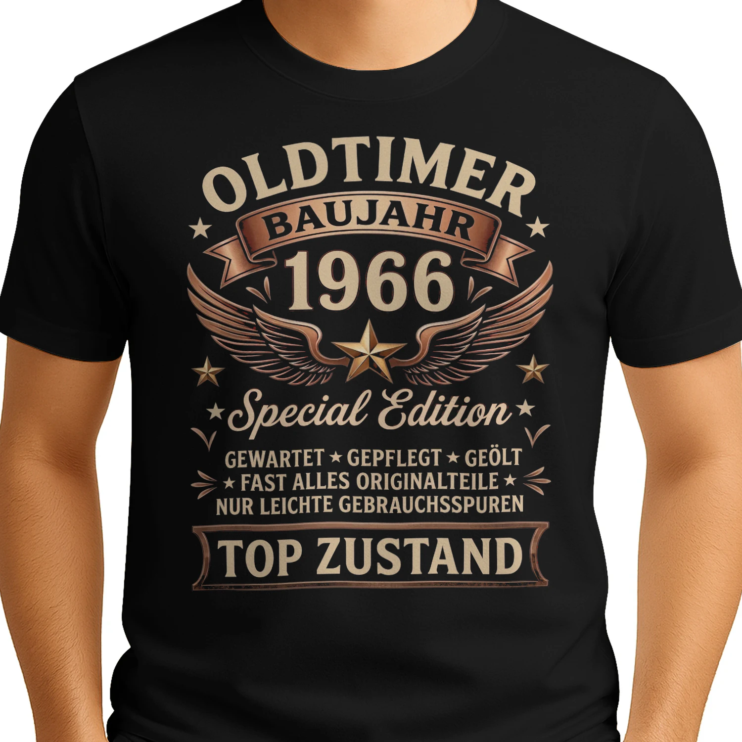 Oldtimer Baujahr 1966 T-Shirt | Vintage Special Edition | Lustiges Geburtstagsgeschenk | Top Zustand