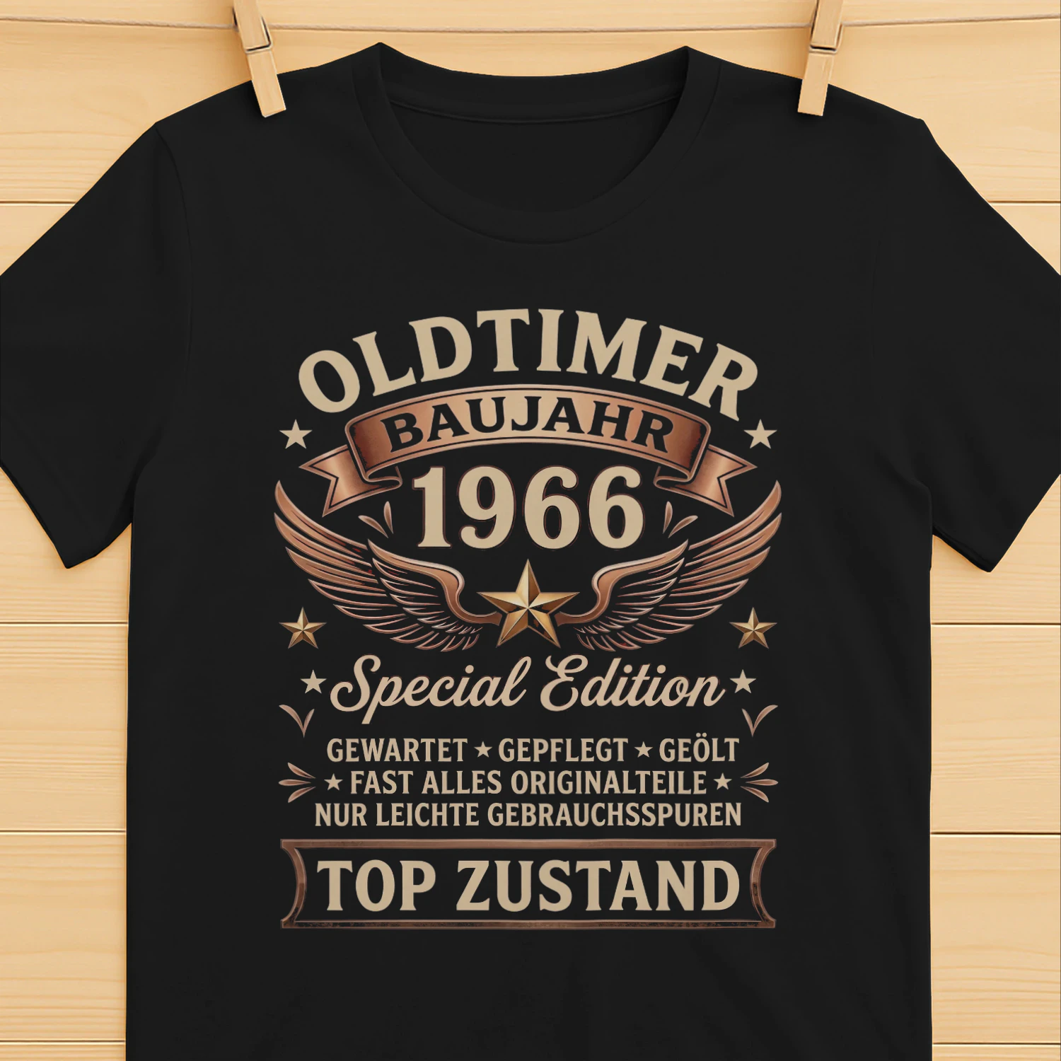 Oldtimer Baujahr 1966 T-Shirt | Vintage Special Edition | Lustiges Geburtstagsgeschenk | Top Zustand