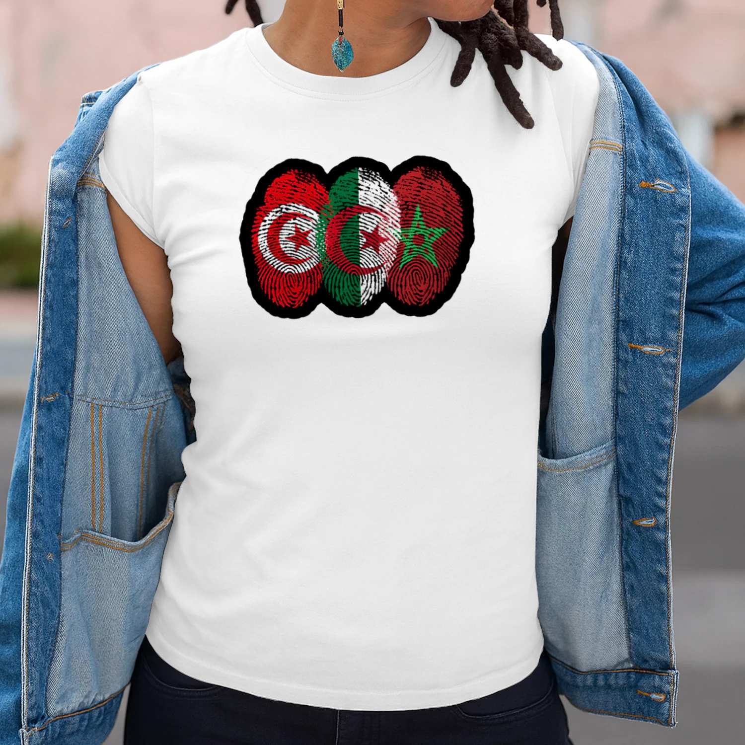 Brothers T-shirt: MOROCCO,ALGERIA,TUNISIA