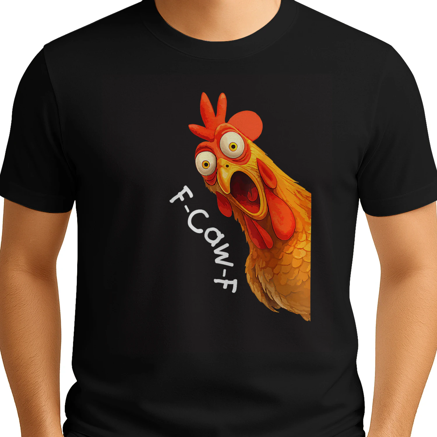 F Caw F Rooster Funny Bird Chicken Whisperer Fawk Men Women T-Shirt