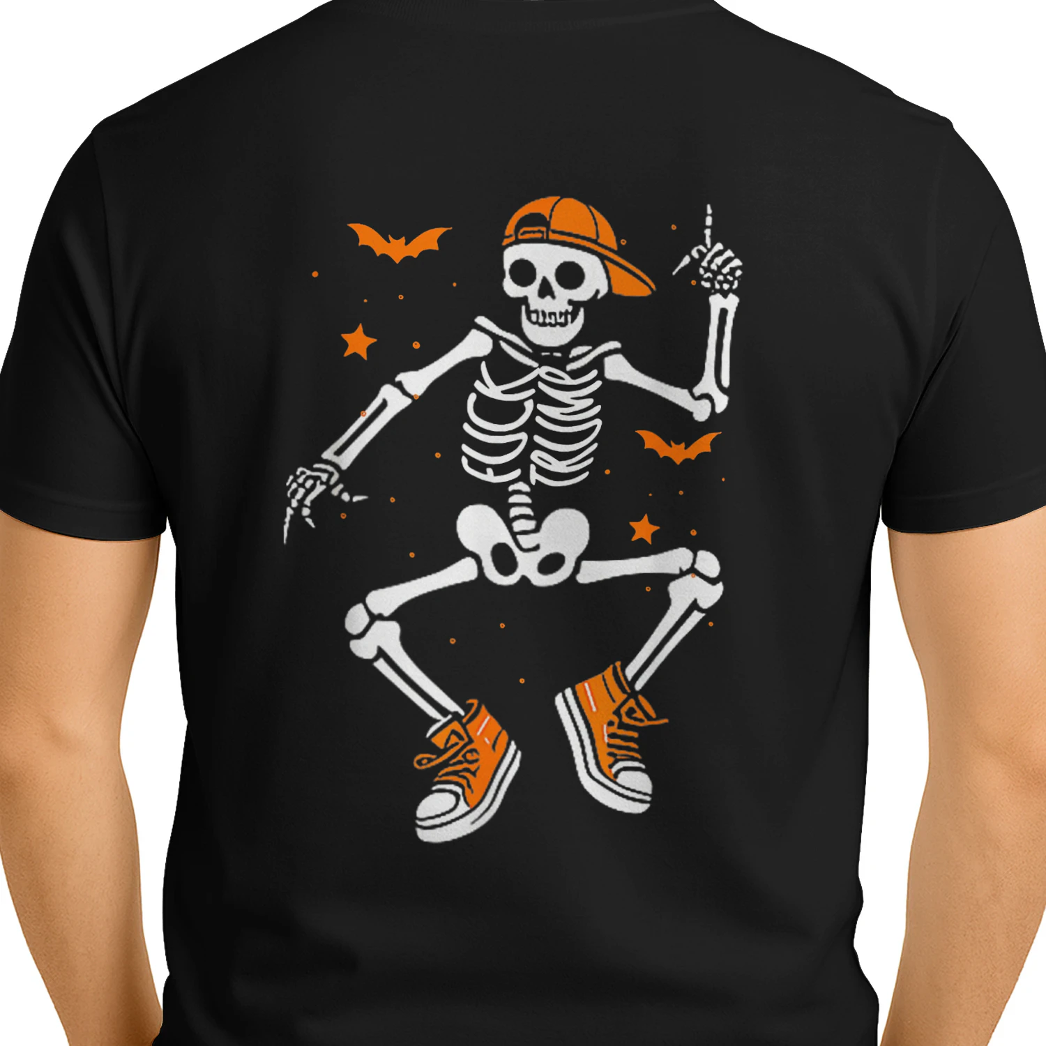 Funny Halloween Skeleton Trump Halloween Costume T-Shirt