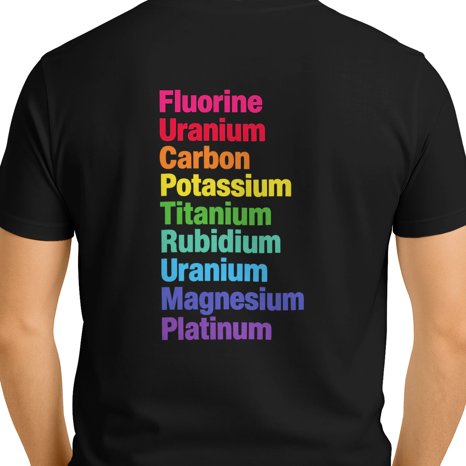 Fluorine Uranium Carbon Potassium Titanium (FUCK TRUMP) T-shirt