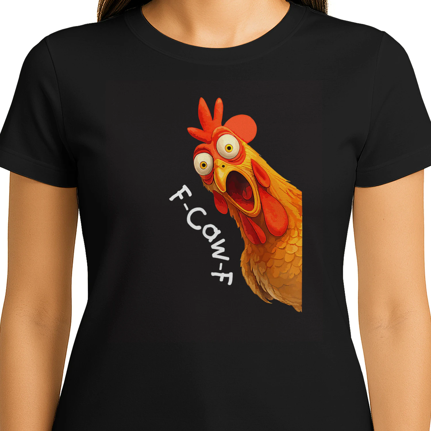 F Caw F Rooster Funny Bird Chicken Whisperer Fawk Men Women T-Shirt