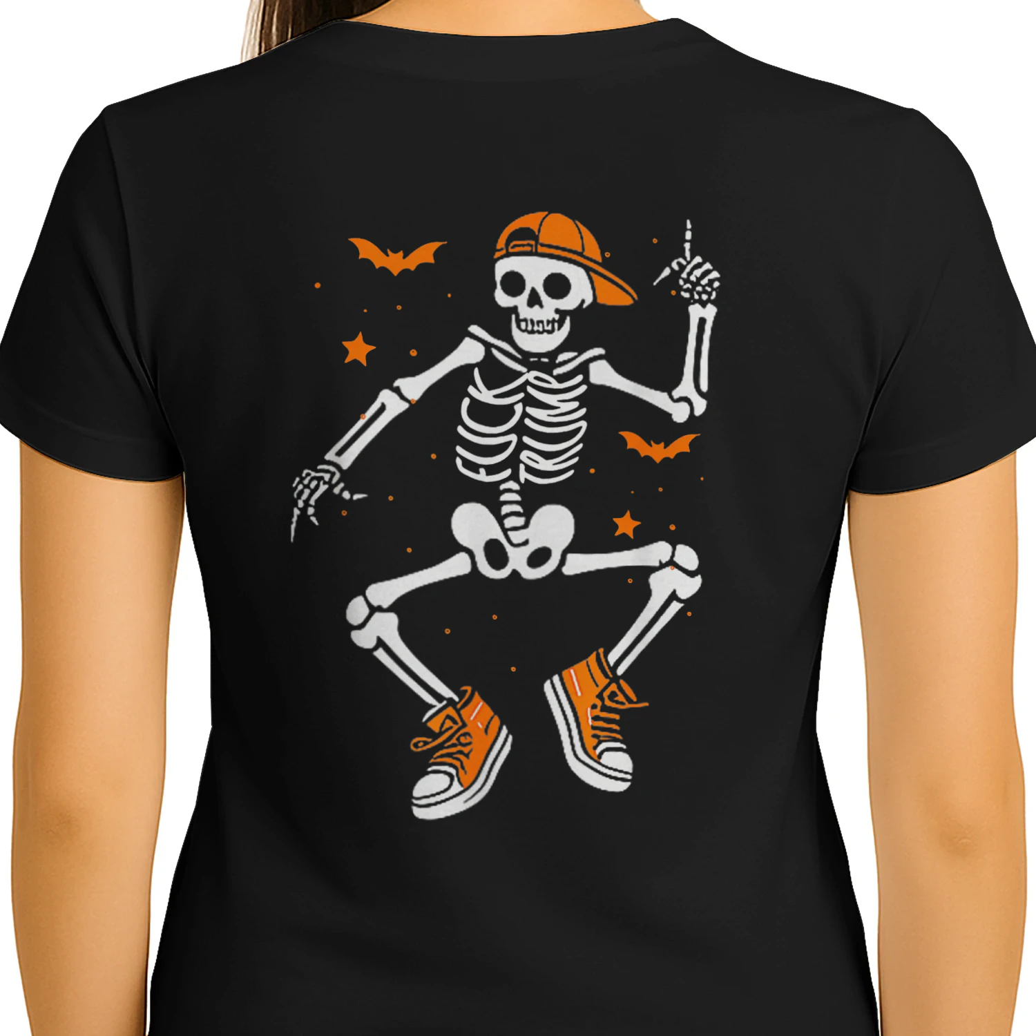 Funny Halloween Skeleton Trump Halloween Costume T-Shirt