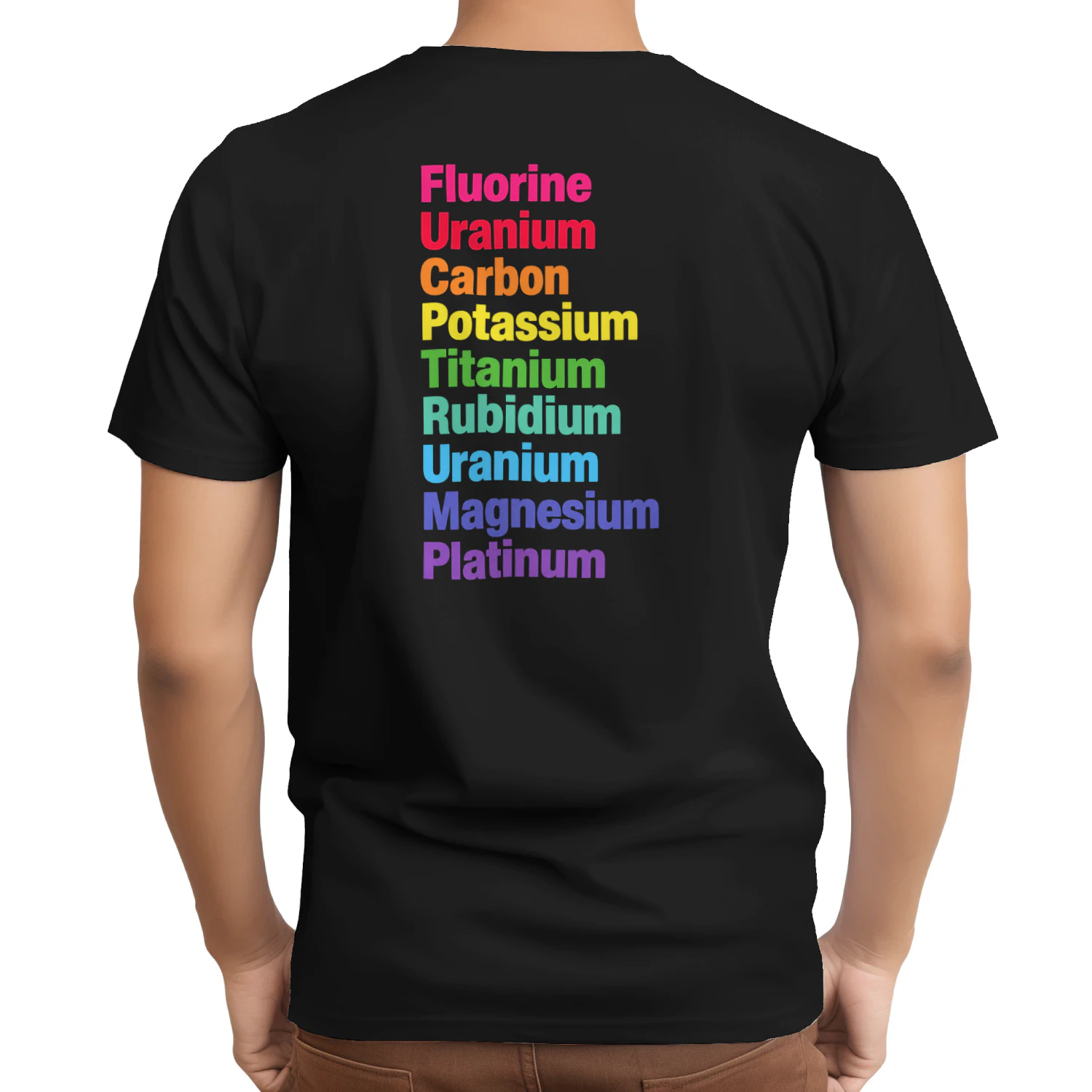 Fluorine Uranium Carbon Potassium Titanium (FUCK TRUMP) T-shirt