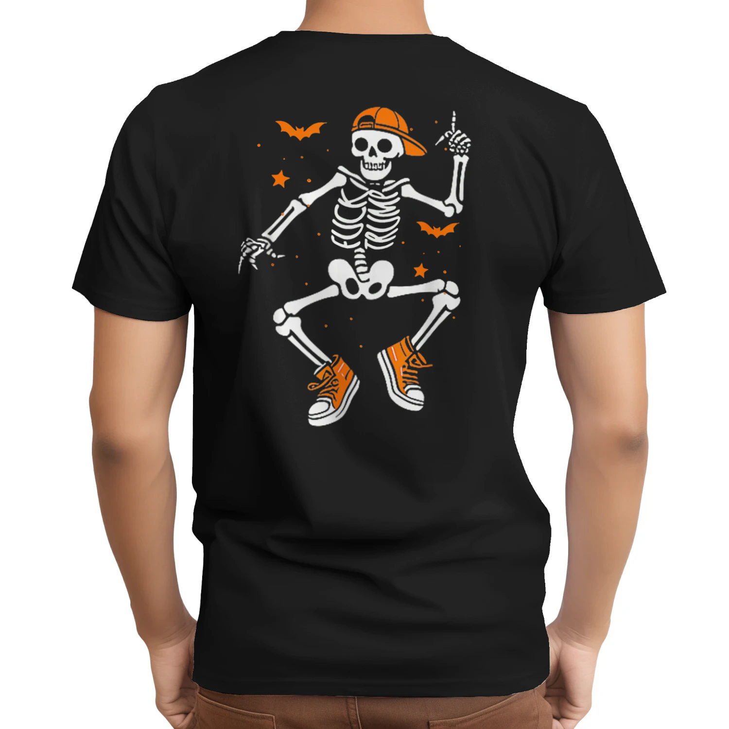 Funny Halloween Skeleton Trump Halloween Costume T-Shirt