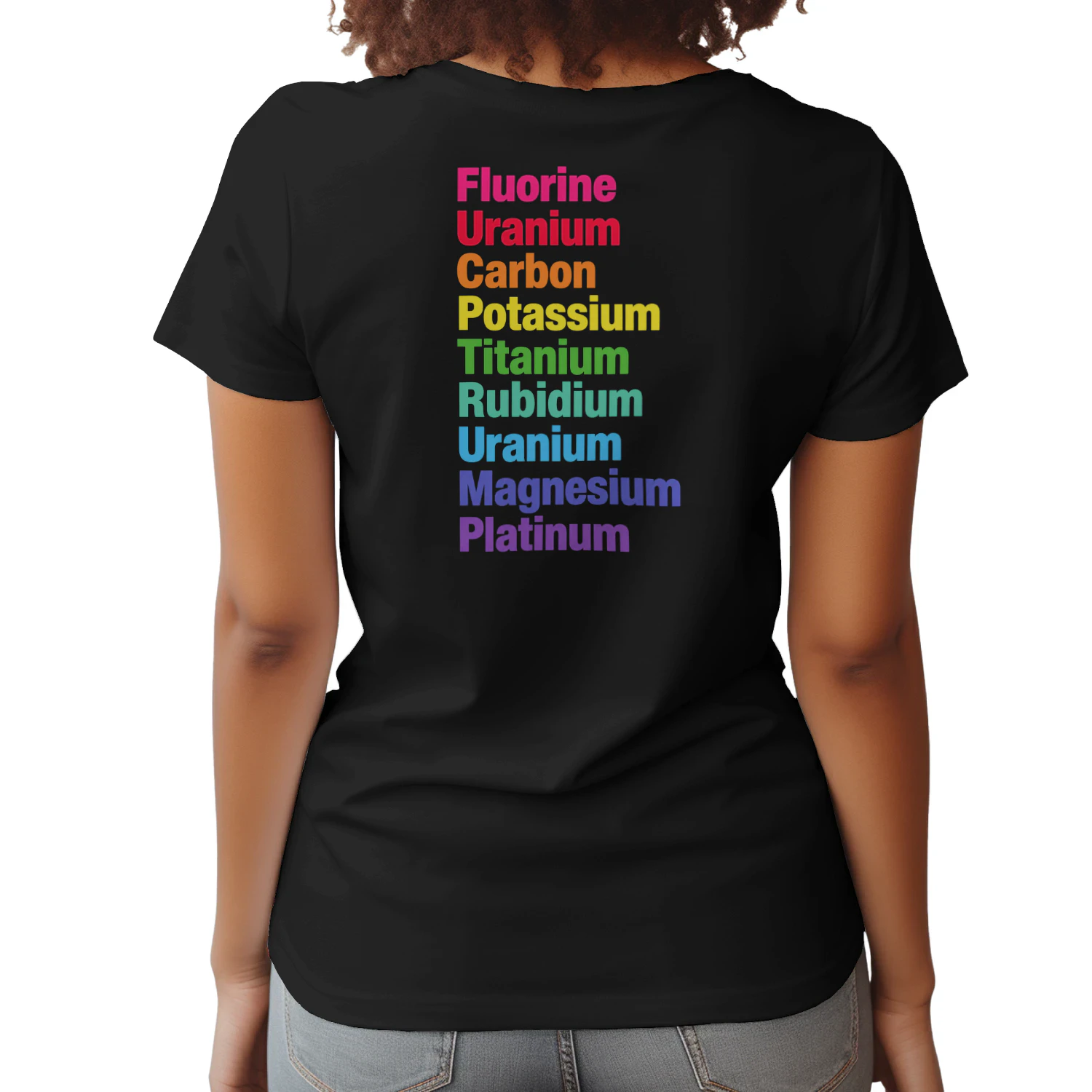 Fluorine Uranium Carbon Potassium Titanium (FUCK TRUMP) T-shirt