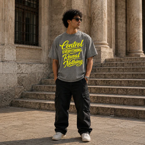 Control Everything. Reveal Nothing. Tee