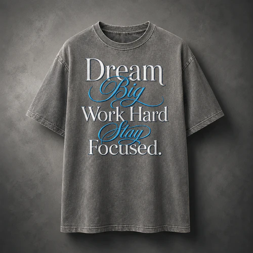 dream big..