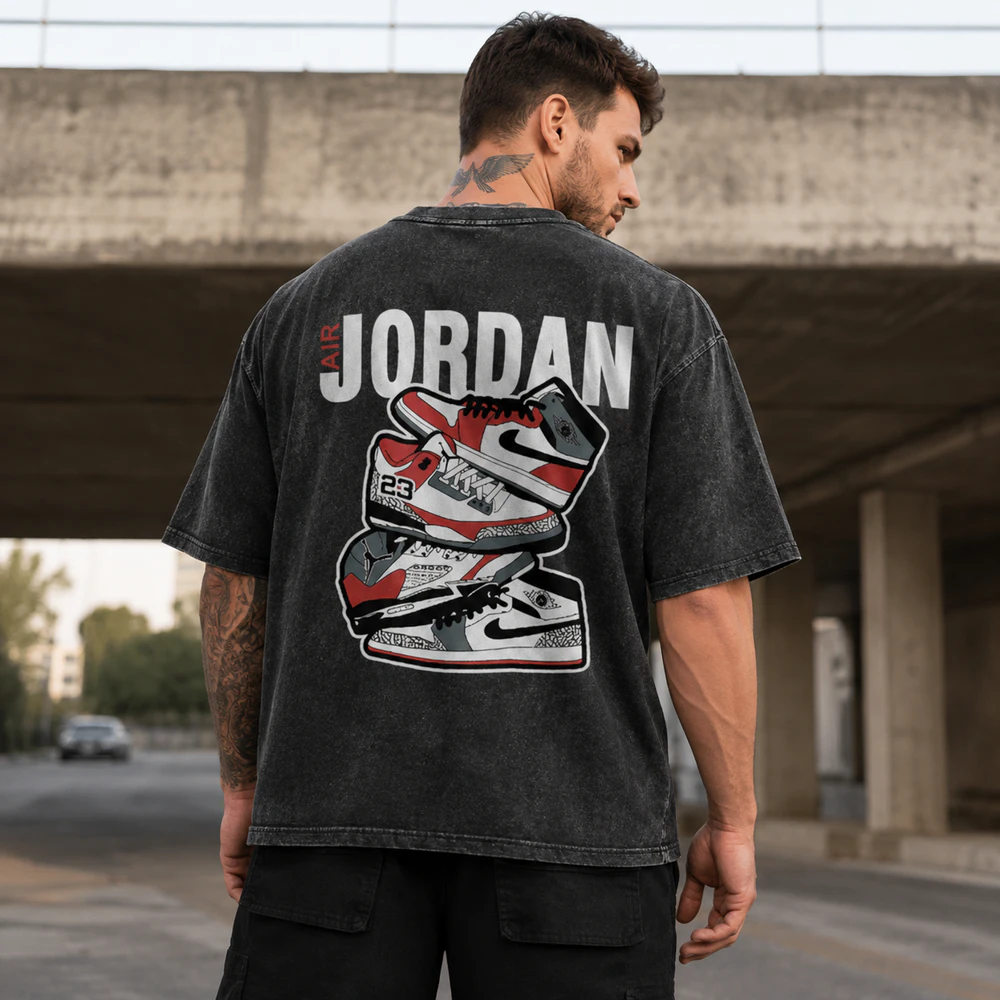 Acid Washed Heavy Oversized T-shirt