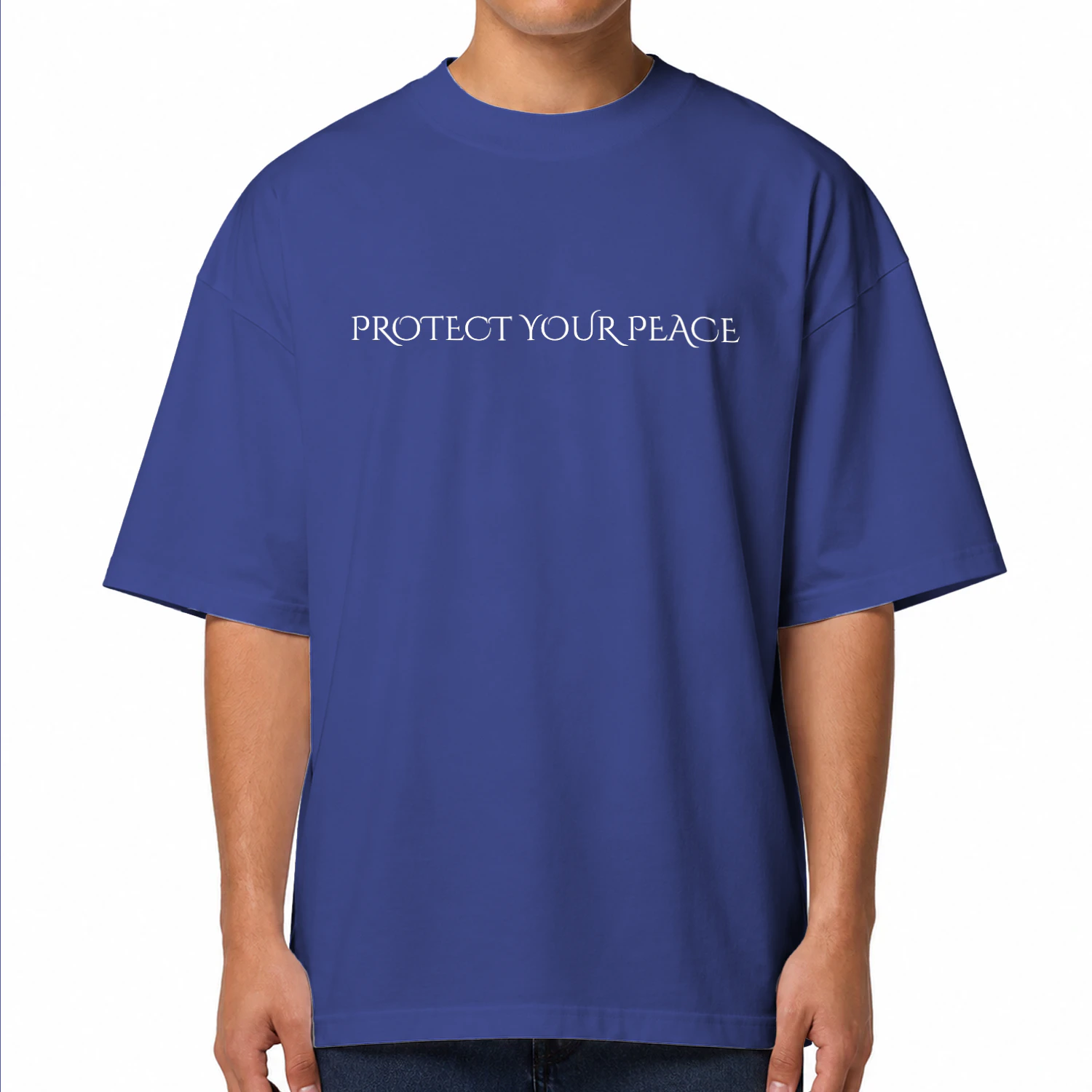 PROTECT YOUR PEACE Unisex Oversized T-shirt
