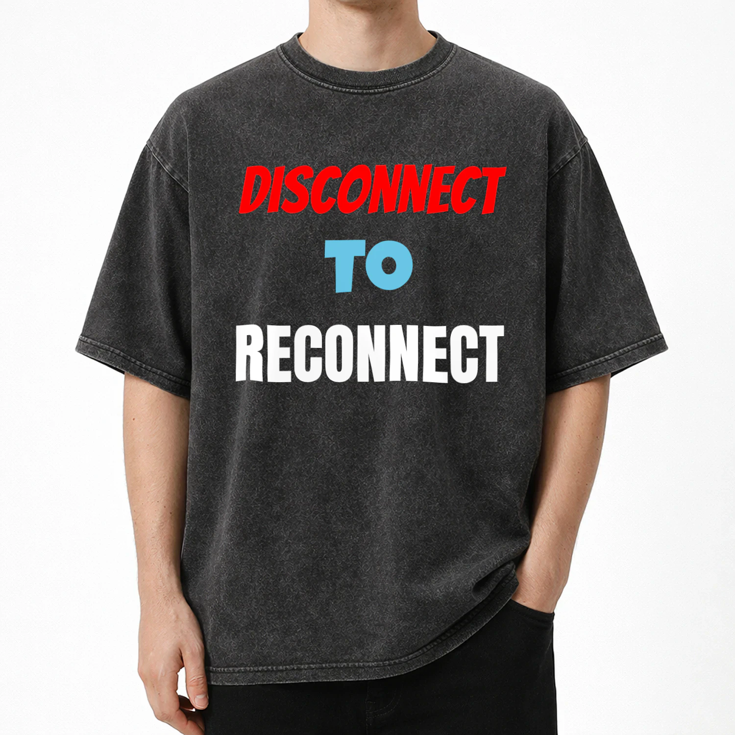 Acid Washed Heavy Oversized T-shirt