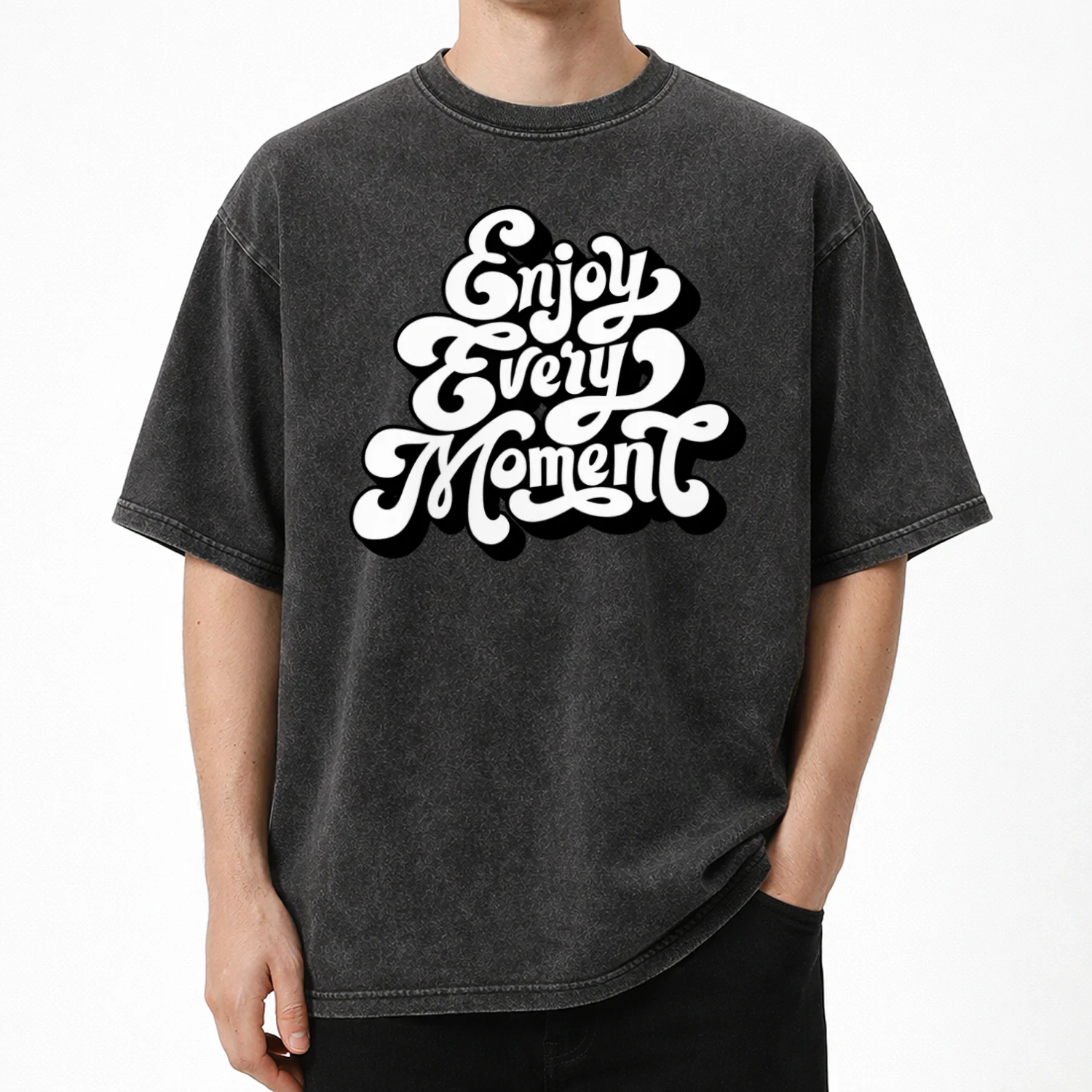 Acid Washed Heavy Oversized T-shirt